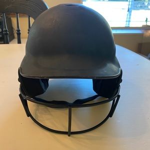 Fastpitch helmet